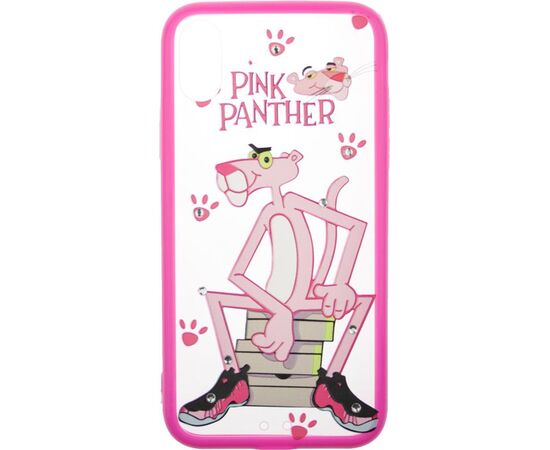 Купить Чехол-накладка TOTO TPU Сartoon Network Case IPhone X Pink Panther, фото , изображение 2, характеристики, отзывы