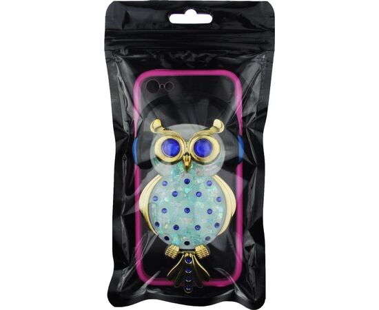 Придбати Чехол-накладка TOTO TPU Stones Case IPhone 5/5S/SE Owl in Headphones Blue, image , характеристики, відгуки