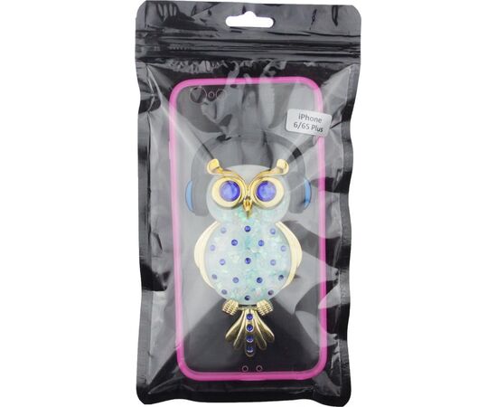 Купить Чехол-накладка TOTO TPU Stones Case IPhone 6 Plus/6S Plus Owl in Headphones Blue, фото , характеристики, отзывы