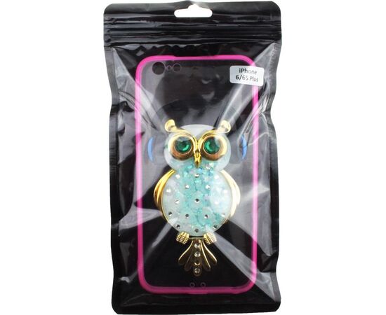 Купить Чехол-накладка TOTO TPU Stones Case IPhone 6 Plus/6S Plus Owl in Headphones Green, фото , характеристики, отзывы