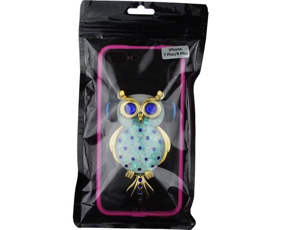 Придбати Чехол-накладка TOTO TPU Stones Case IPhone 7 Plus /8 Plus Owl in Headphones Blue, image , характеристики, відгуки