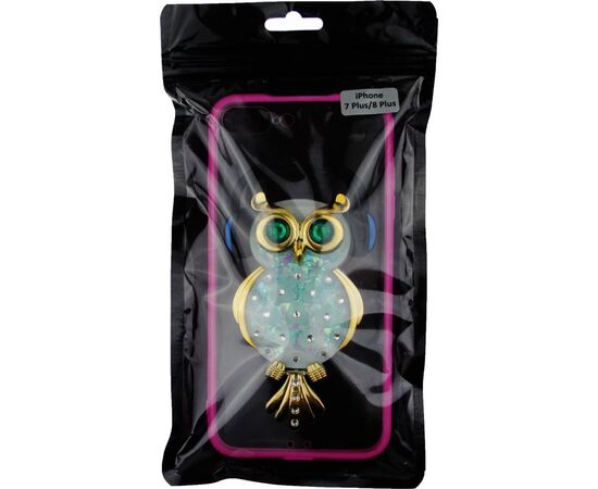 Придбати Чехол-накладка TOTO TPU Stones Case IPhone 7 Plus /8 Plus Owl in Headphones Green, image , характеристики, відгуки