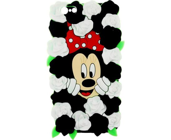 Придбати Чехол-накладка TOTO TPU Fluffy Case IPhone 6 Plus/6S Plus Mini Mouse Black, image , зображення 2, характеристики, відгуки