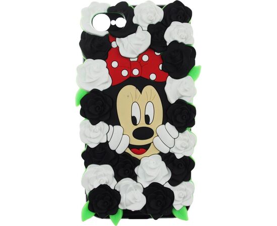 Купить Чехол-накладка TOTO TPU Fluffy Case iPhone 7/8/SE 2020 Mini Mouse Black, фото , изображение 2, характеристики, отзывы