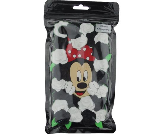 Придбати Чехол-накладка TOTO TPU Fluffy Case IPhone 7 Plus /8 Plus Mini Mouse Black, image , характеристики, відгуки