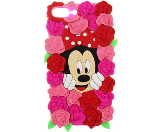 Придбати Чехол-накладка TOTO TPU Fluffy Case IPhone 7 Plus /8 Plus Mini Mouse Pink, image , зображення 2, характеристики, відгуки