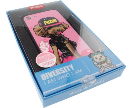 Придбати Чехол-накладка PUZOO TPU Case with UV Printing Hip Hop iPhone 7/8/SE 2020 DJ Teddy Pink, image , характеристики, відгуки