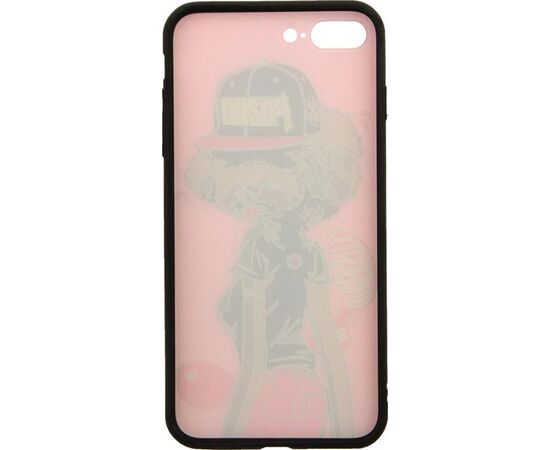 Купить Чехол-накладка PUZOO TPU Case with UV Printing Hip Hop iPhone 7 Plus /8 Plus DJ Teddy Pink, фото , изображение 6, характеристики, отзывы