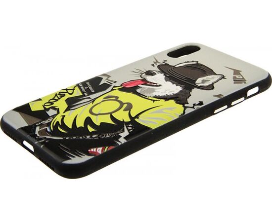 Придбати Чехол-накладка PUZOO TPU Case with UV Printing Hip Hop iPhone X RAP Alaskan Grey, image , зображення 7, характеристики, відгуки