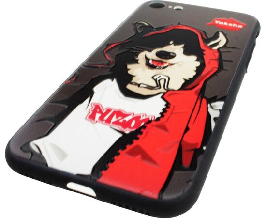 Купить Чехол-накладка PUZOO TPU Case with UV Printing Hip Hop iPhone 7/8/SE 2020 MC Husky Black, фото , изображение 4, характеристики, отзывы