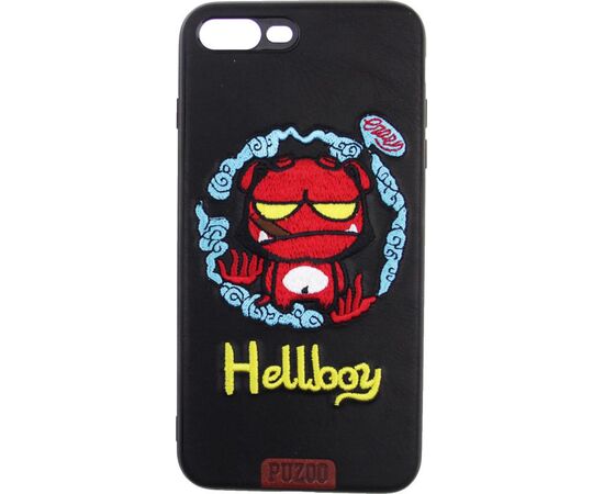 Купить Чехол-накладка PUZOO TPU+TPU with stitchwork craft Star show iPhone 7 Plus/8 Plus Black Hellboy, фото , характеристики, отзывы