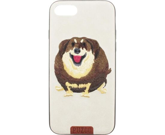 Придбати Чехол-накладка PUZOO TPU+TPU with stitchwork craft Ballon Dog iPhone 7/8/SE 2020 White, image , зображення 2, характеристики, відгуки