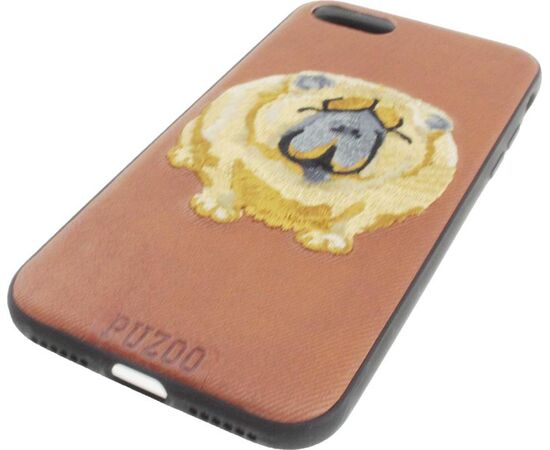 Купить Чехол-накладка PUZOO TPU+TPU with stitchwork craft Ballon Dog iPhone 7/8/SE 2020 Brown, фото , изображение 5, характеристики, отзывы