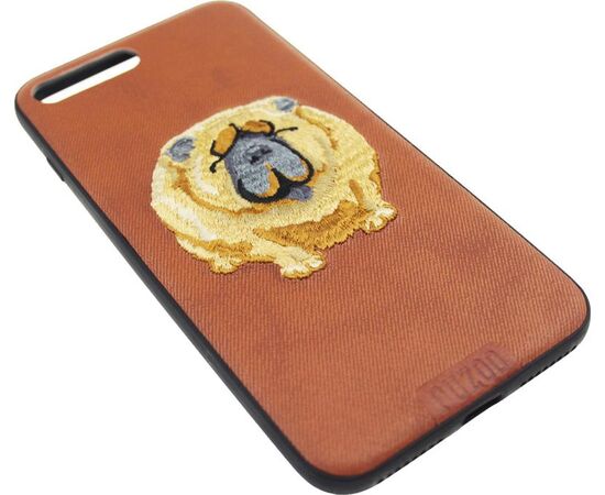 Придбати Чехол-накладка PUZOO TPU+TPU with stitchwork craft Ballon Dog iPhone 7 Plus/8 Plus Brown, image , зображення 3, характеристики, відгуки