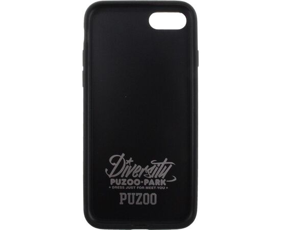 Придбати Чехол-накладка PUZOO TPU Glossy Surface IMD Hip Hop iPhone 7/8/SE 2020 DJ Teddy Pink, image , зображення 3, характеристики, відгуки