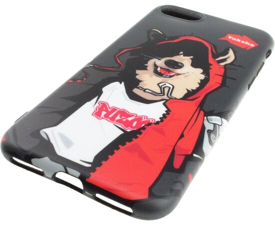 Придбати Чехол-накладка PUZOO TPU Glossy Surface IMD Hip Hop iPhone 7/8/SE 2020 MC Husky Black, image , зображення 3, характеристики, відгуки