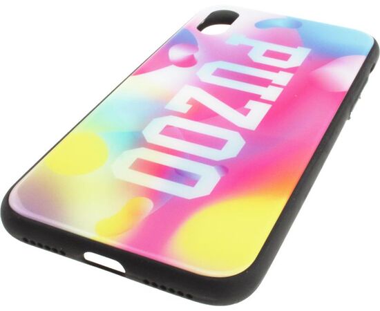 Придбати Чехол-накладка PUZOO Glass Printing with TPU Visions iPhone X Pink, image , зображення 5, характеристики, відгуки