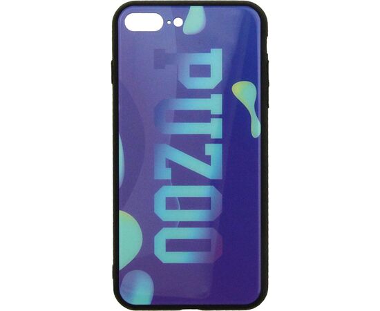 Придбати Чехол-накладка PUZOO Glass Printing with TPU Visions iPhone 7 Plus /8 Plus Purple, image , зображення 4, характеристики, відгуки