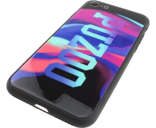 Придбати Чехол-накладка PUZOO Glass Printing with TPU Visions iPhone 7/8/SE 2020 Black, image , зображення 4, характеристики, відгуки