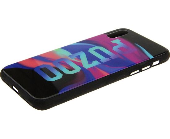 Придбати Чехол-накладка PUZOO Glass Printing with TPU Visions iPhone X Black, image , зображення 6, характеристики, відгуки