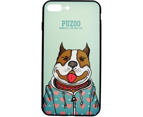 Придбати Чехол-накладка PUZOO Artdog Phone  iPhone 7 Plus/8 Plus Green Baby, image , зображення 2, характеристики, відгуки