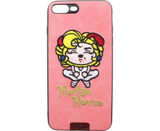 Купить Чехол-накладка PUZOO TPU+TPU with stitchwork craft Star show iPhone 7/8 Plus Pink Monroo, фото , изображение 2, характеристики, отзывы