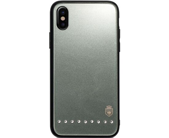 Купить Чехол-накладка Remax Batili Series Glass Case Apple iPhone X Green, фото , характеристики, отзывы