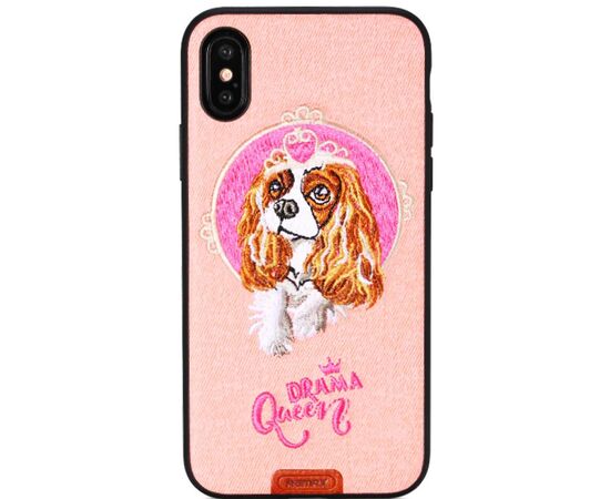 Придбати Чехол-накладка Remax Petit Series Case Apple iPhone X Pink, image , характеристики, відгуки