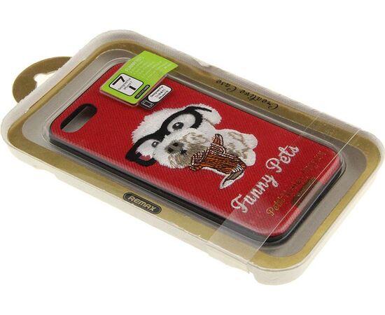 Придбати Чехол-накладка Remax Funny Pets Series Case Apple iPhone 7 Red, image , зображення 3, характеристики, відгуки