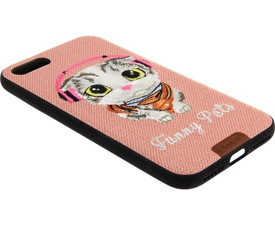 Придбати Чехол-накладка Remax Funny Pets Series Case Apple iPhone 7 Pink, image , зображення 5, характеристики, відгуки