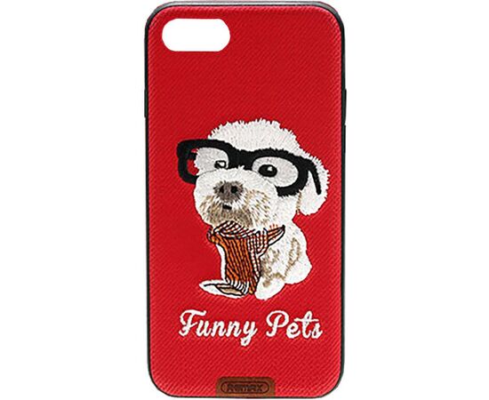 Придбати Чехол-накладка Remax Funny Pets Series Case Apple iPhone 7 Plus Red, image , характеристики, відгуки