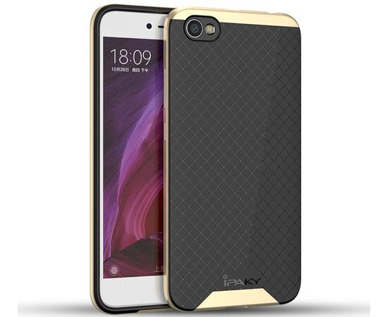 Придбати Чехол-накладка Ipaky Bumblebee Series/PC Frame With TPU Case Xiaomi Redmi Note 5A Gold, image , характеристики, відгуки