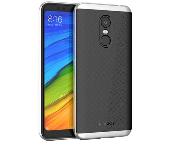 Придбати Чехол-накладка Ipaky Slim Anti-fingerprint TPU Case Xiaomi Redmi 5 Gray, image , характеристики, відгуки