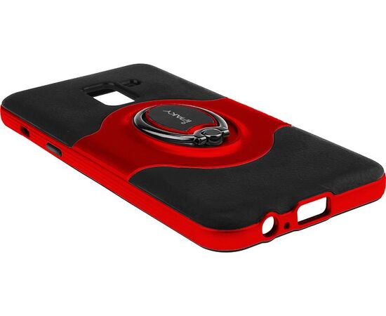 Придбати Чехол-накладка Ipaky 360° Free Rotation Ring Holder case Samsung Galaxy A8 A530F Red, image , зображення 2, характеристики, відгуки