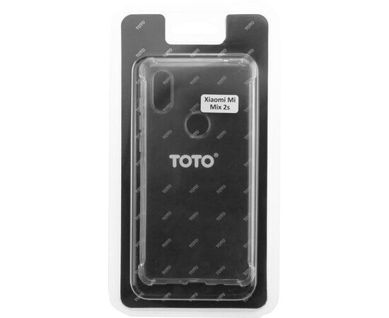 Придбати Чехол-накладка TOTO Shockproof Crystal TPU Case Xiaomi Mix 2S Clear, image , характеристики, відгуки