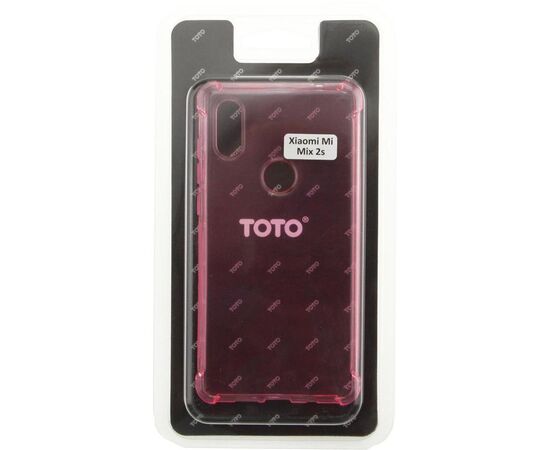 Придбати Чехол-накладка TOTO Shockproof Crystal TPU Case Xiaomi Mix 2S Pink, image , характеристики, відгуки