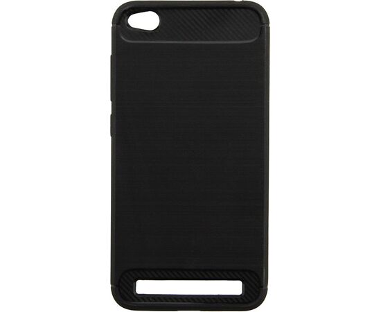 Придбати Чехол-накладка TOTO Carbon Brush TPU Case Xiaomi Redmi 5A Black, image , зображення 2, характеристики, відгуки