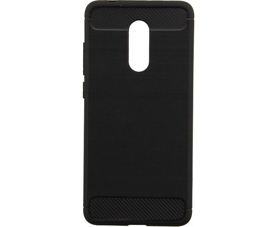 Придбати Чехол-накладка TOTO Carbon Brush TPU Case Xiaomi Redmi 5 Black, image , зображення 2, характеристики, відгуки