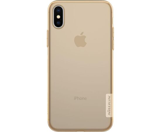 Придбати Чехол-накладка Nillkin TPU Nature Case Apple iPhone X Brown, image , характеристики, відгуки