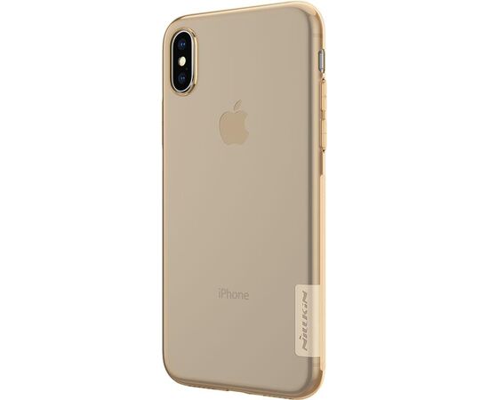 Придбати Чехол-накладка Nillkin TPU Nature Case Apple iPhone X Brown, image , зображення 4, характеристики, відгуки