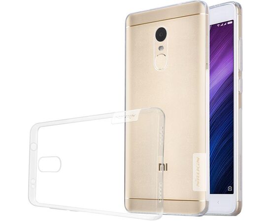 Купить Чехол-накладка Nillkin TPU Nature Case Xiaomi Redmi Note 4X White, фото , изображение 6, характеристики, отзывы