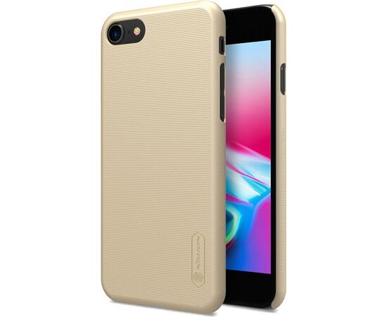 Придбати Чехол-накладка Nillkin Super Frosted Shield Case Apple iPhone 8/SE 2020 Gold, image , зображення 4, характеристики, відгуки