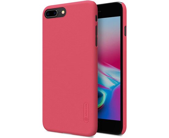 Купить Чехол-накладка Nillkin Super Frosted Shield Case Apple iPhone 8 Plus Red, фото , изображение 6, характеристики, отзывы