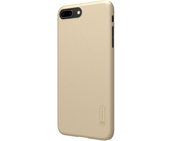 Купить Чехол-накладка Nillkin Super Frosted Shield Case Apple iPhone 8 Plus Gold, фото , изображение 4, характеристики, отзывы