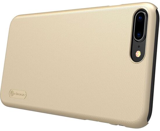 Купить Чехол-накладка Nillkin Super Frosted Shield Case Apple iPhone 8 Plus Gold, фото , изображение 5, характеристики, отзывы