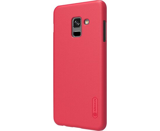 Купить Чехол-накладка Nillkin Super Frosted Shield Samsung Galaxy A8 2018 SM-A530 Red, фото , изображение 3, характеристики, отзывы