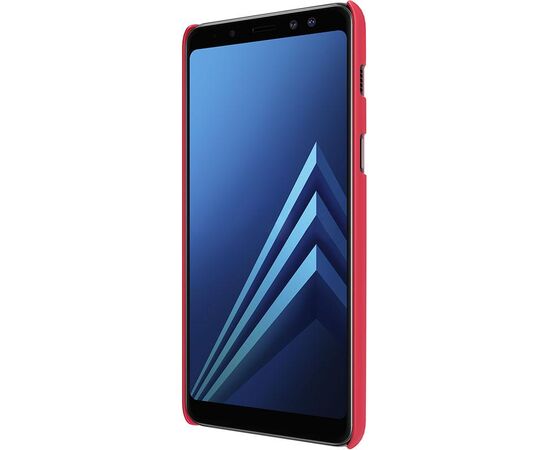 Купить Чехол-накладка Nillkin Super Frosted Shield Samsung Galaxy A8 2018 SM-A530 Red, фото , изображение 4, характеристики, отзывы