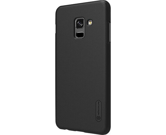 Придбати Чехол-накладка Nillkin Super Frosted Shield Samsung Galaxy A8 Plus 2018 SM-A730 Black, image , зображення 3, характеристики, відгуки