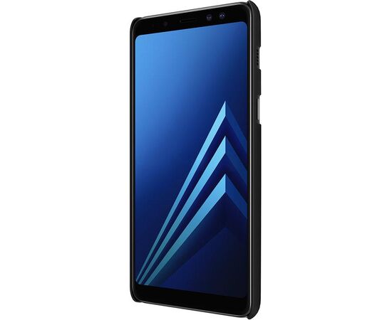 Придбати Чехол-накладка Nillkin Super Frosted Shield Samsung Galaxy A8 Plus 2018 SM-A730 Black, image , зображення 4, характеристики, відгуки