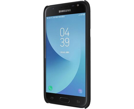 Придбати Чехол-накладка Nillkin Super Frosted Shield Samsung Galaxy J3 2017 (J330) Black, image , зображення 4, характеристики, відгуки